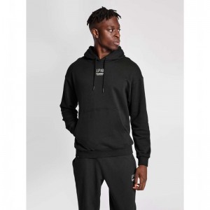 Hummel Lp10 Boxy Sweat Hoodie Heren Zwart | 344676-963