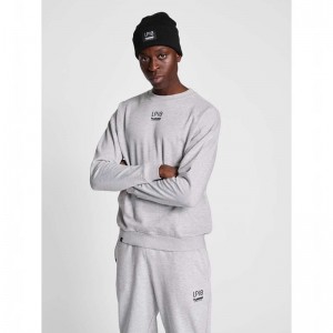 Hummel Lp10 Boxy Sweatshirts Heren Grijs | 457648-044