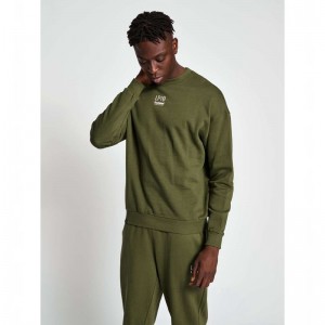 Hummel Lp10 Boxy Sweatshirts Heren Groen | 428739-114