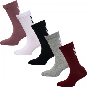 Hummel Make My Day 5-pack Sokken Kinderen Roze | 419443-899