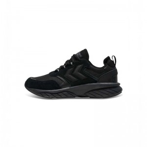 Hummel Marathona Reach Lx Tonal Rib Sneakers Heren Zwart | 077324-181