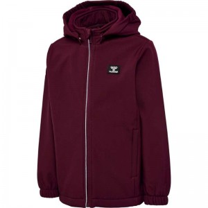 Hummel Mars Softshell Broek Kinderen Bordeaux | 036473-735
