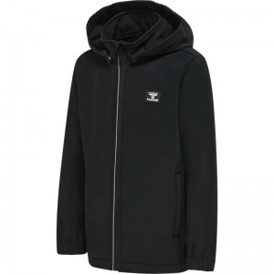 Hummel Mars Softshell Regenjassen Kinderen Zwart | 377521-652