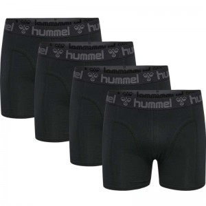 Hummel Marston 4-pack Broek Heren Zwart | 609230-405