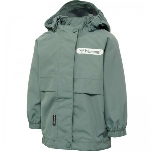 Hummel Mojo Tex Jassen Kinderen Groen | 133318-240