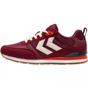 Hummel Monaco 86 Ns Sneakers Heren Bordeaux | 791123-525