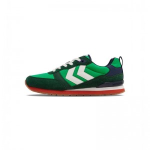 Hummel Monaco 86 Ns Sneakers Heren Groen | 378389-632