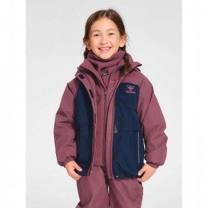 Hummel Monsun Tex Shell Sweatshirts Kinderen Roze | 575856-511