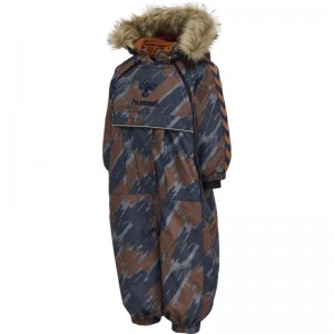 Hummel Moon Tex Snow Badslippers Kinderen Zwart | 037240-639