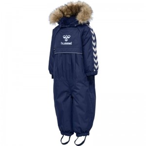 Hummel Moon Tex Snow T-shirts Kinderen Blauw | 983094-481