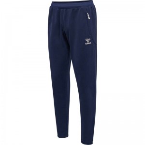 Hummel Move Grid Cotton Broek Heren Donkerblauw | 860279-601