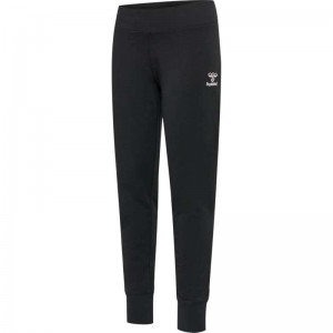 Hummel Move Grid Cotton Hardloopbroek Dames Zwart | 949990-676