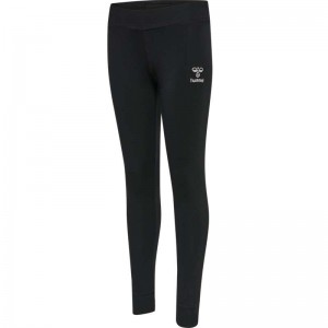 Hummel Move Grid Cotton Hardloopbroek Kinderen Zwart | 460771-283