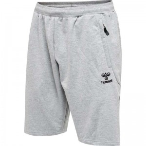 Hummel Move Grid Cotton Korte Broek Heren Grijs | 852158-956
