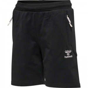 Hummel Move Grid Cotton Korte Broek Kinderen Zwart | 193712-558