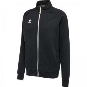 Hummel Move Grid Cotton Zip Jassen Heren Zwart | 327695-357
