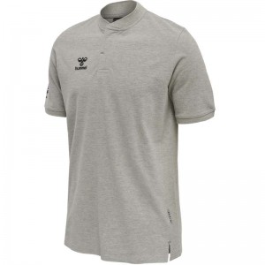 Hummel Move Grid Polo T-shirts Heren Grijs | 762325-185