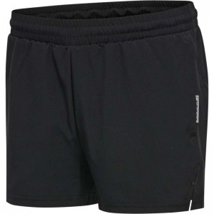 Hummel Move Grid Woven Korte Broek Dames Zwart | 590316-404