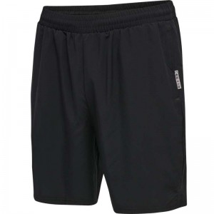 Hummel Move Grid Woven Korte Broek Heren Zwart | 556232-288