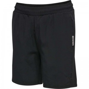 Hummel Move Grid Woven Korte Broek Kinderen Zwart | 005474-896