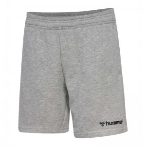 Hummel Mover Cotton Bermuda Korte Broek Kinderen Grijs | 111274-421
