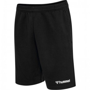 Hummel Mover Cotton Bermuda Korte Broek Heren Zwart | 177583-715