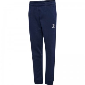 Hummel Mover Cotton Cuff Broek Kinderen Donkerblauw | 259900-512