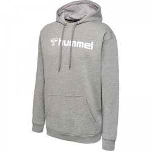 Hummel Mover Cotton Hoodie Heren Grijs | 356075-612