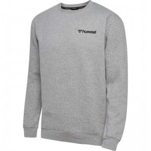 Hummel Mover Cotton Sweatshirts Heren Grijs | 863141-236