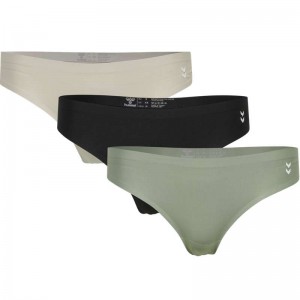 Hummel Mt Breeze 3-pack String Dames Zwart | 728573-455
