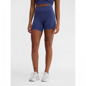 Hummel Mt Define Seaml Scrunch Korte Broek Dames Blauw | 310146-189