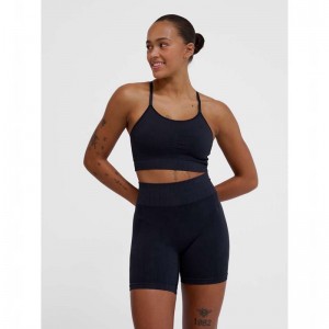 Hummel Mt Define Seamless Padded Sport BH Dames Zwart | 238091-267