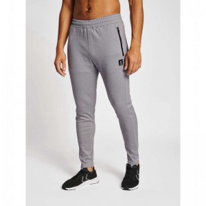 Hummel Mt Interval Tapered Jassen Heren Grijs | 121912-330