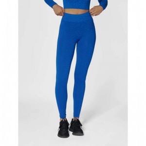 Hummel Mt Leo Seamless Mw Hardloopbroek Dames Blauw | 608837-960