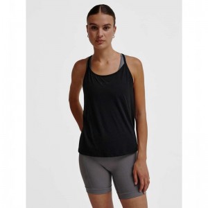 Hummel Mt Vanja Strap Tanktop Dames Zwart | 817609-603