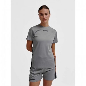 Hummel Multi Pl Jersey Dames Grijs | 698717-712