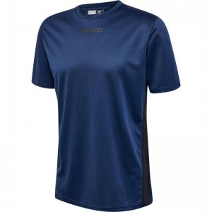 Hummel Multi Pl Jersey Heren Donkerblauw | 177898-669