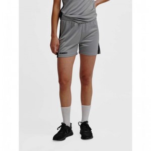 Hummel Multi Pl Korte Broek Dames Grijs | 836067-854