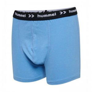 Hummel Nalle 3 Pak Boxer Kinderen Blauw | 533944-979