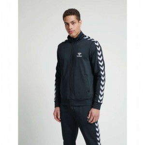 Hummel Nathan 2.0 Zip Jassen Heren Zwart | 893374-330