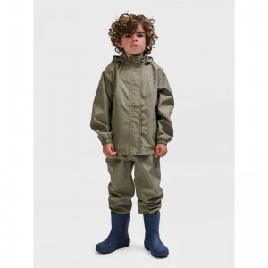 Hummel Nessie Rainsuit Jassen Kinderen Grijs | 651067-617