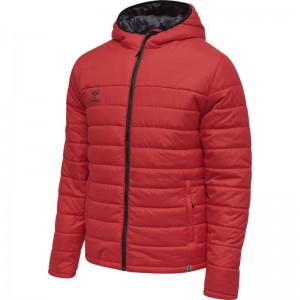 Hummel North Quilted Hood Jassen Heren Rood | 415533-589
