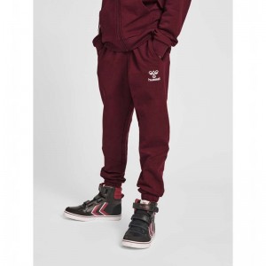 Hummel Nuette Broek Kinderen Bordeaux | 050481-758
