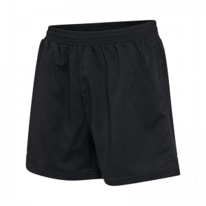 Hummel Nwlmax Zip Pocket W Korte Broek Dames Zwart | 227490-108