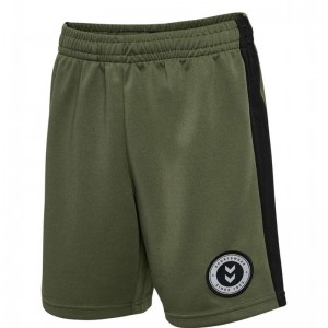 Hummel Odin Korte Broek Kinderen Olijfgroen | 708306-209