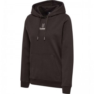 Hummel Olivia Hoodie Dames Chocola | 761220-707