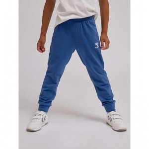 Hummel On Adjust Waist Broek Kinderen Blauw | 328262-924