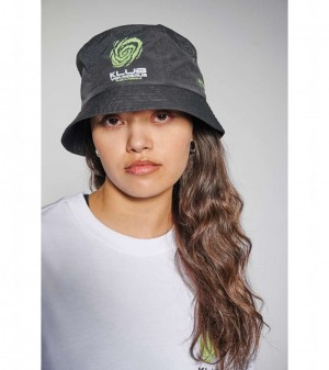 Hummel Pladstilforskelle T-shirts Dames Zwart | 593193-918