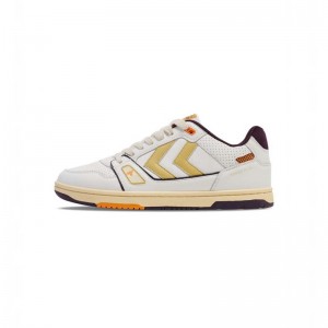Hummel Power Play Lx-e Ap2 Sneakers Heren Wit | 366438-121