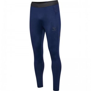 Hummel Pro Training Broek Heren Donkerblauw | 330664-864